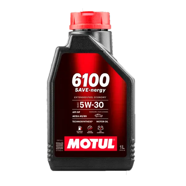 Aceite Motor Motul Sintético 6100 Save Nergy 5W30 1lt